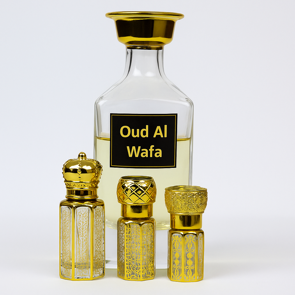 Oud Al Wafa Attar Roll On, Unisex Alcohol-Free Fragrance Oil