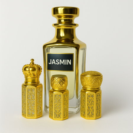 Jasmine Attars Perfume Roll-On, Alcohol-Free