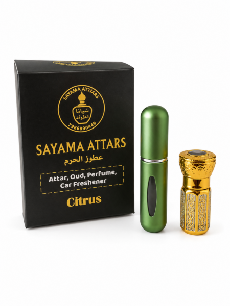Premium Attar Spray Bottle Set