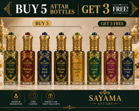 Buy  5 Attars Get 3 Free(Best Offer)